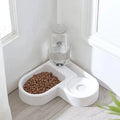 Bol double pour animaux avec réservoir d’eau