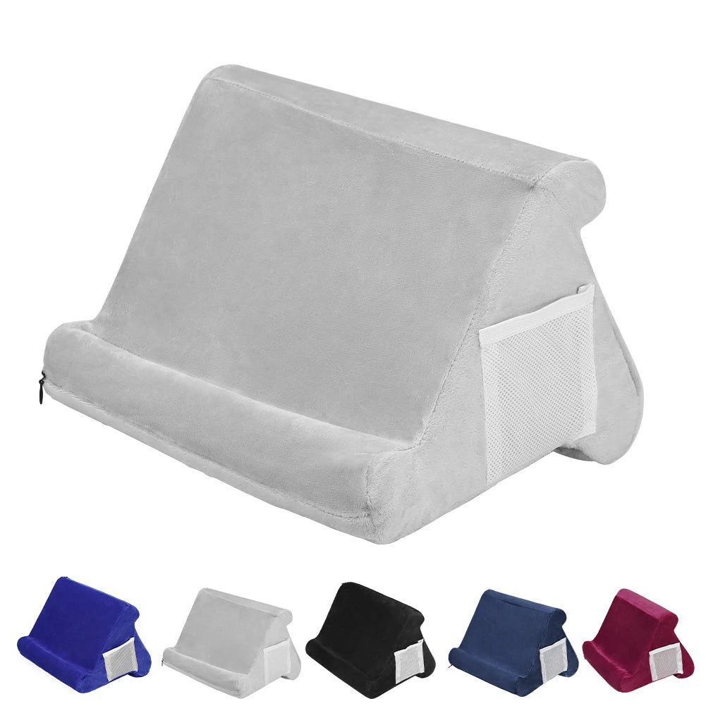 Coussin-support pour tablette et livre